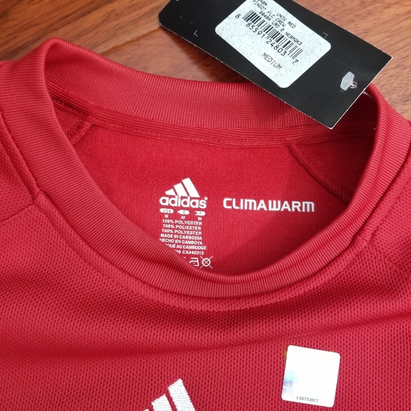 NWT Adidas Climawarm Jersey 10520-3D5 - Picture 4 of 5